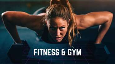 Fitness GYM Banner Landscape