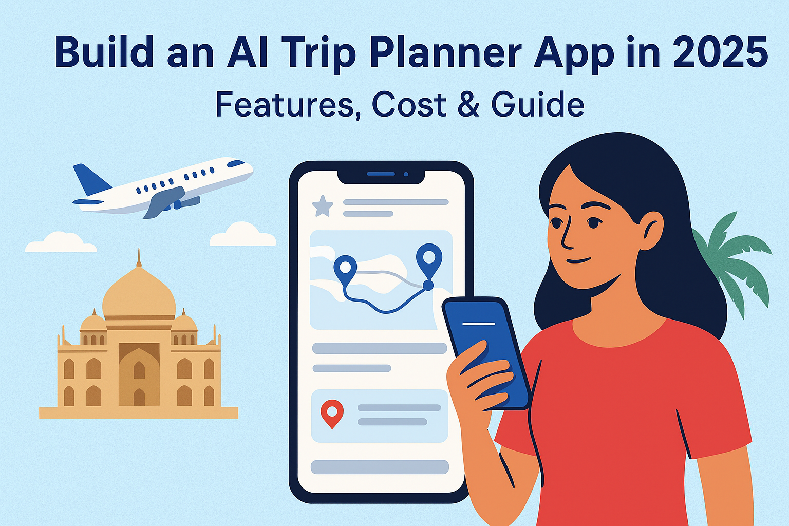 Build an AI Trip Planner App in 2025 | Features, Cost & Guide
